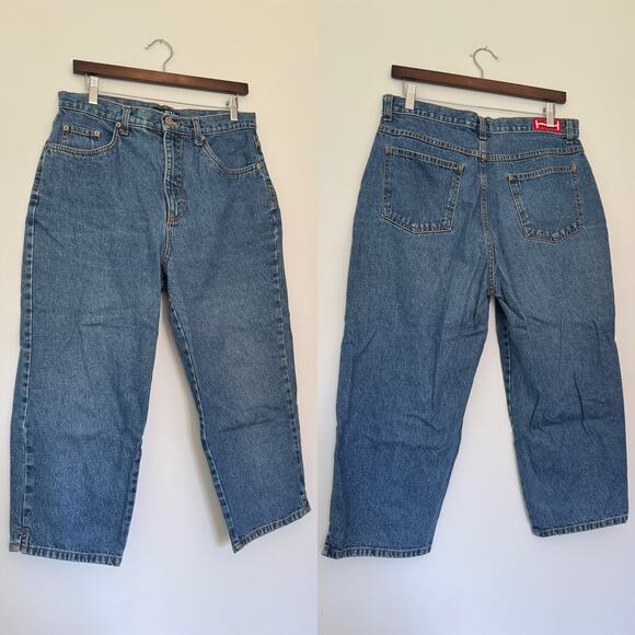 Vintage Halston Jeanswear Medium Wash Jeans - Picture 1 of 7